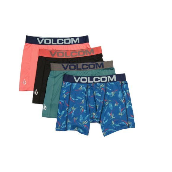 VOLCOM Multi 4pk Boxer Briefs - Picture 1 of 3